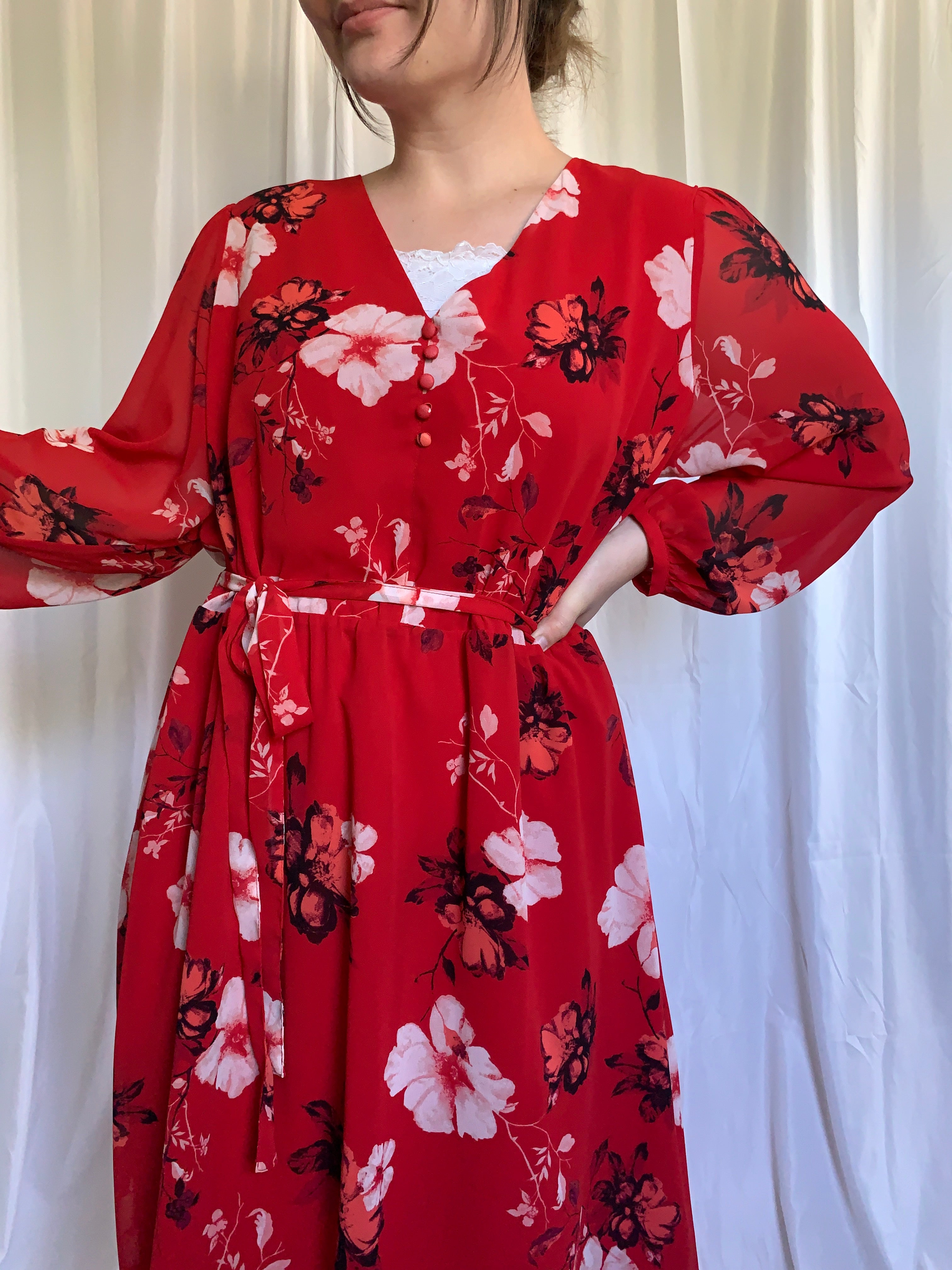 A new best sale day red dress