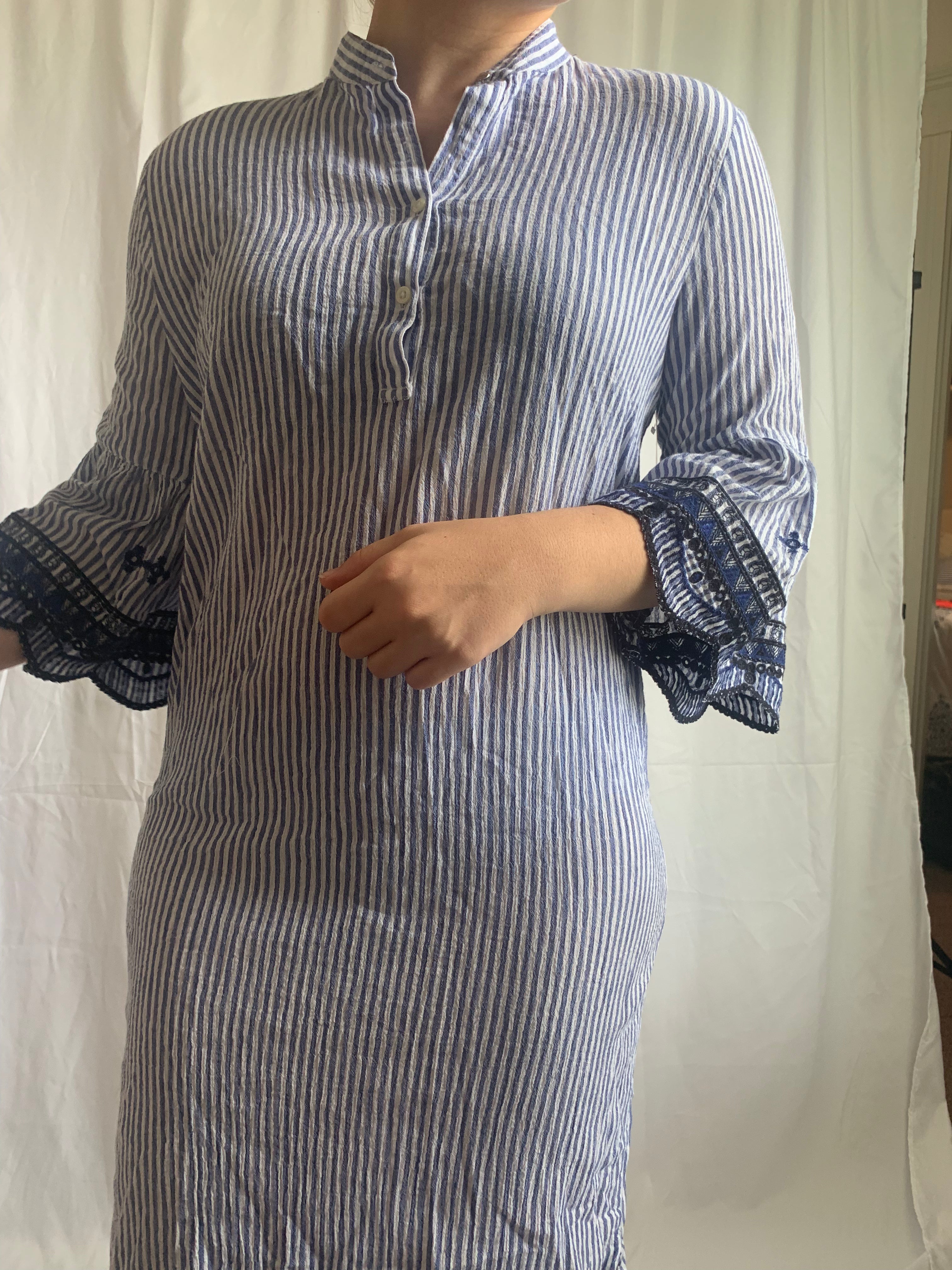 Ralph Lauren seersucker dress Young and Channing