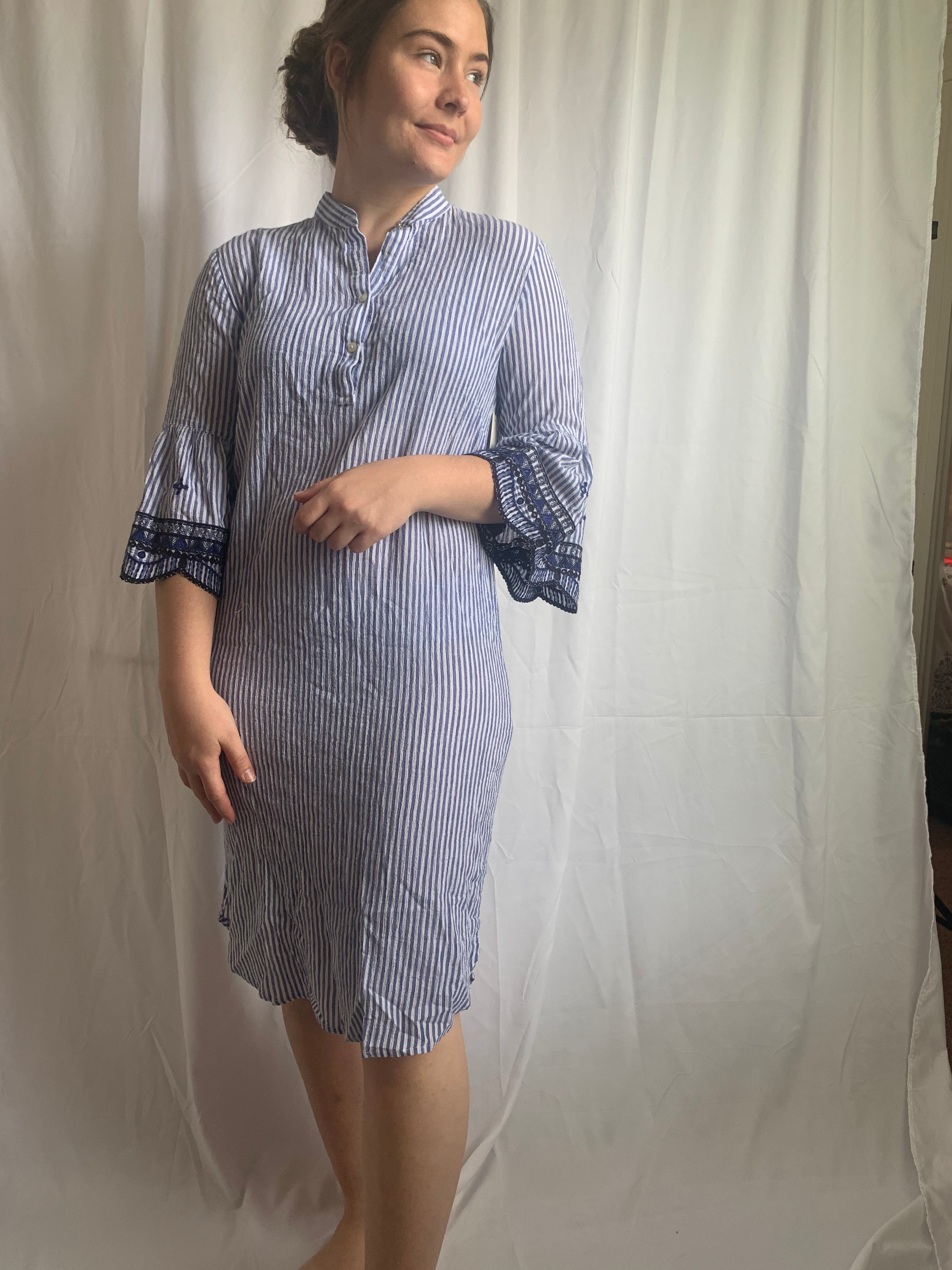 Ralph Lauren seersucker dress – Young and Channing