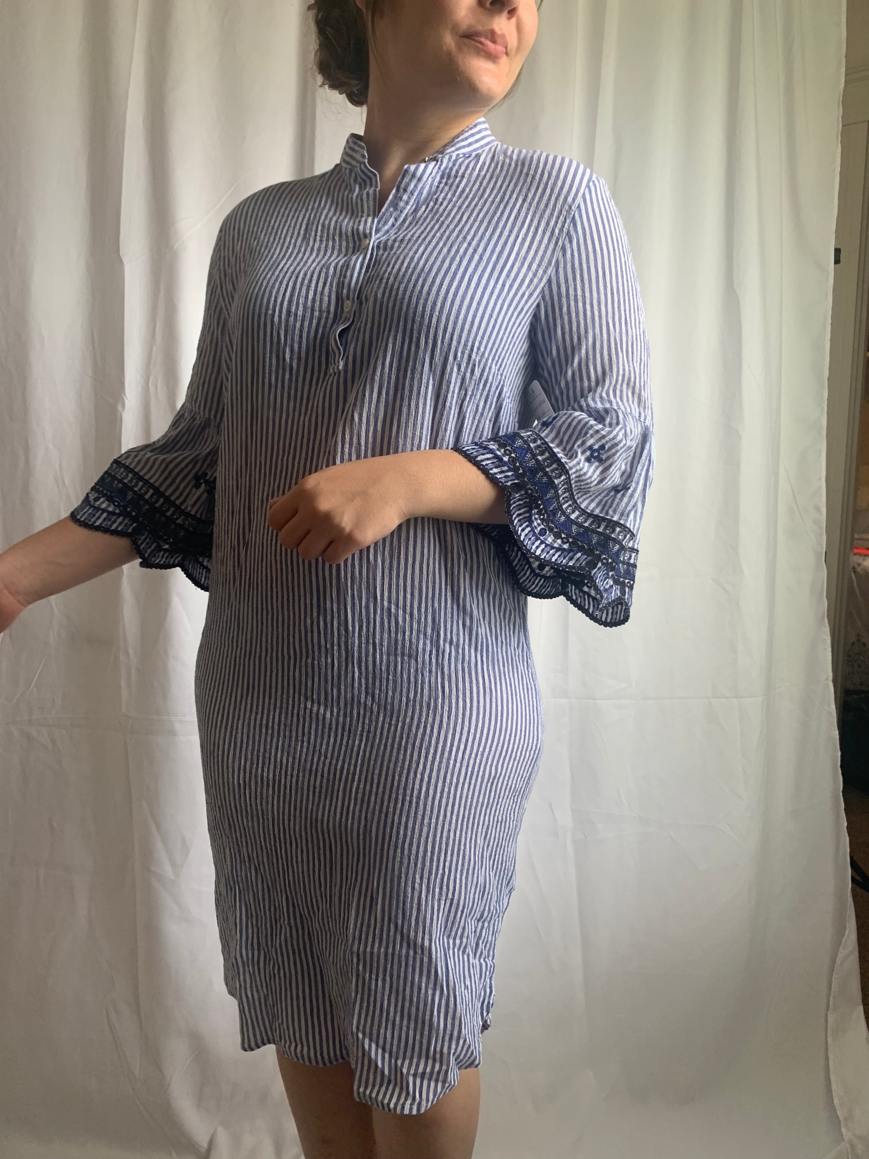 Ralph lauren seersucker dress clearance